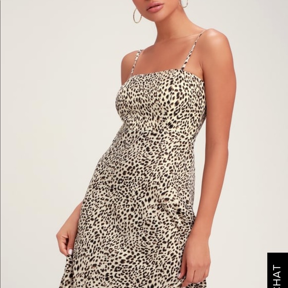 lulus cheetah dress